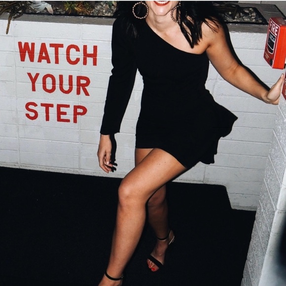 off white black mini dress IVY MINI DRESS